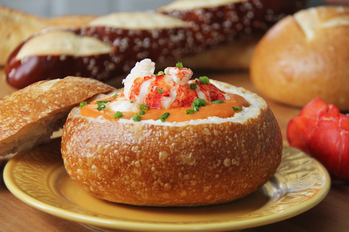 Lobster Bisque in Rockenwagner Sourdough Boule smres 3