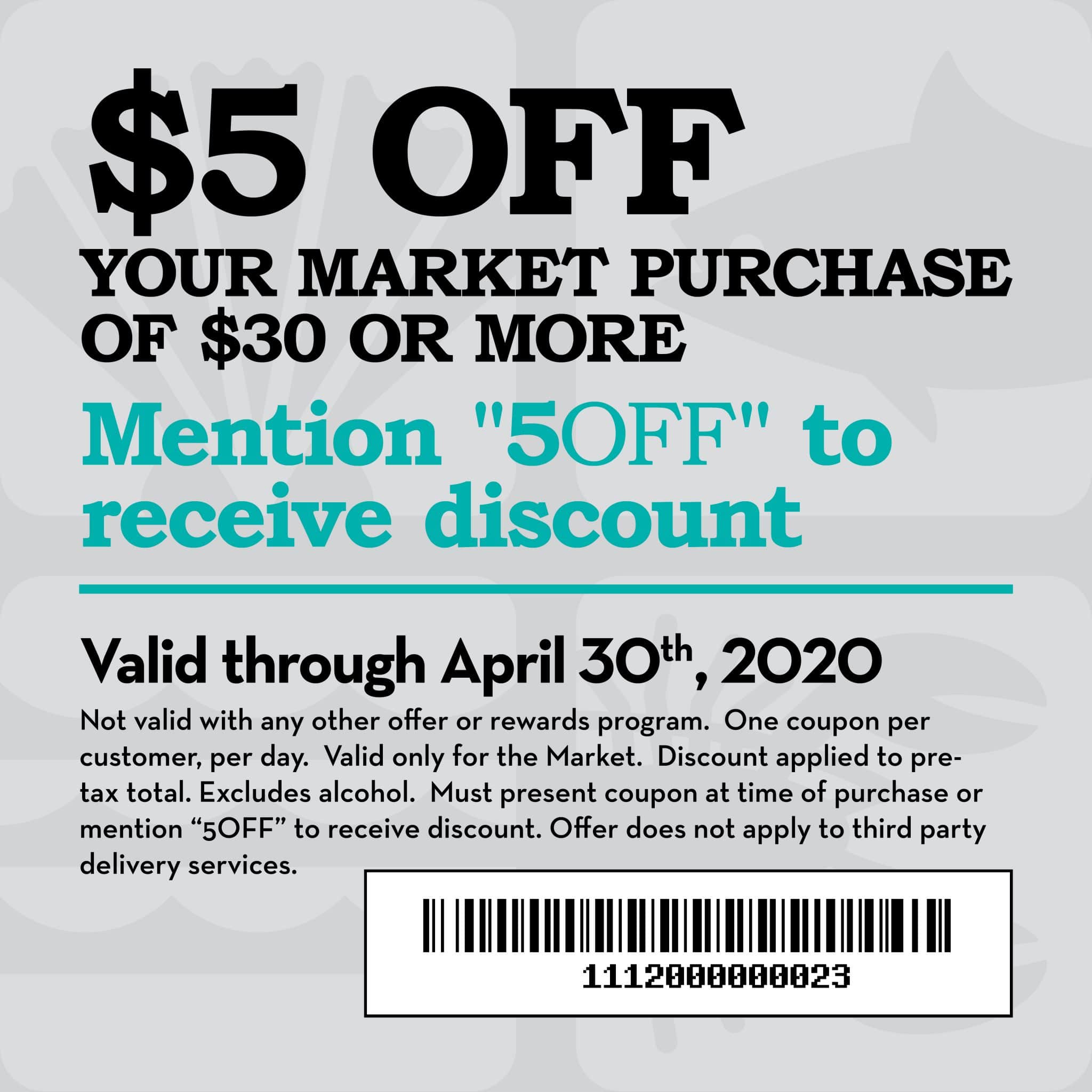 market 32 coupons