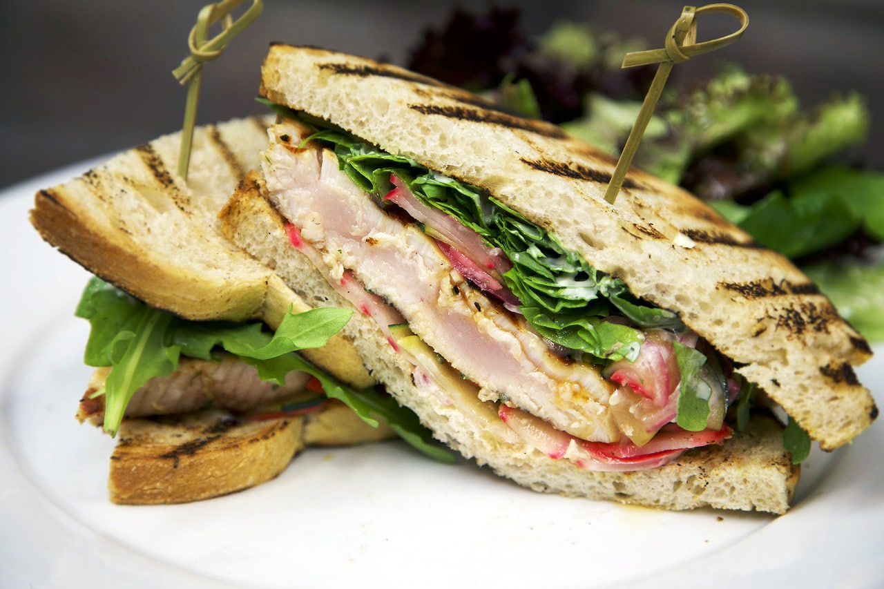 Grilled Albacore Tuna Sandwich - Santa Monica Seafood Market & Restaurant