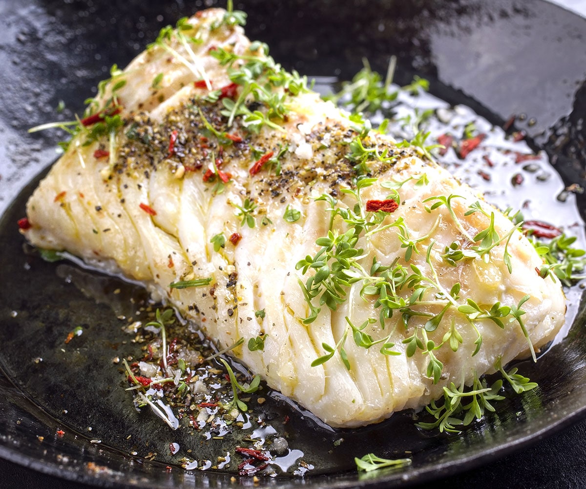 pan roasted sablefish Recipe x