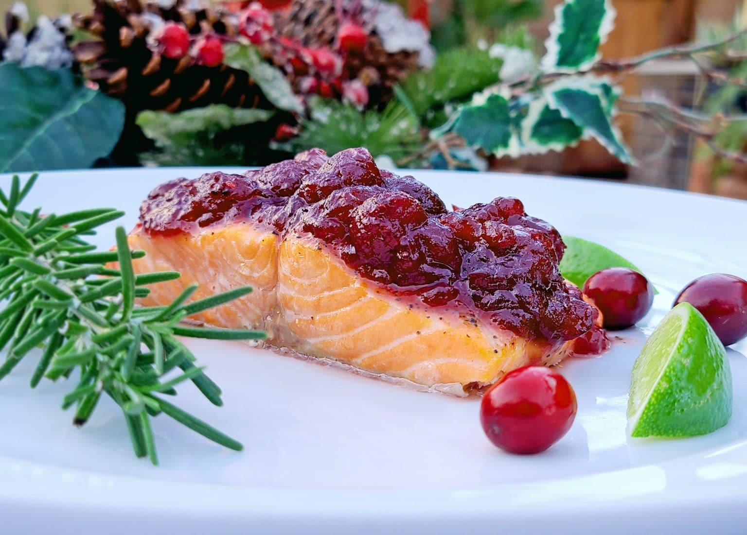 Featured image for “Cranberry and Brown Sugar Glazed Steelhead Trout”